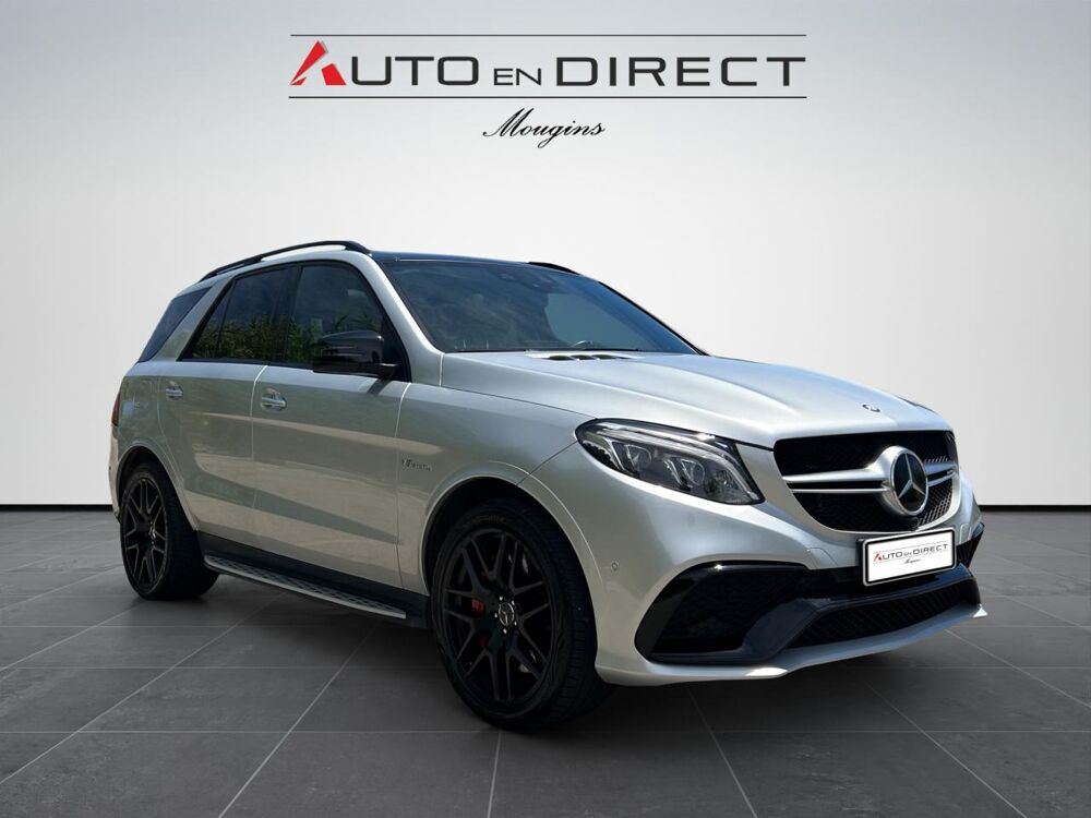 Classe GLE 63 S - BVA 7G-Tronic Speedshift Plus - BM 166 AMG 4-Matic 2016 occasion 06250 Mougins