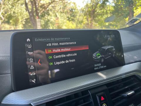 X3 30D M SPORT xDrive 265CH - H&K - CAM 360 - DIGITAL KEY 2018 occasion 13760 Saint-Cannat