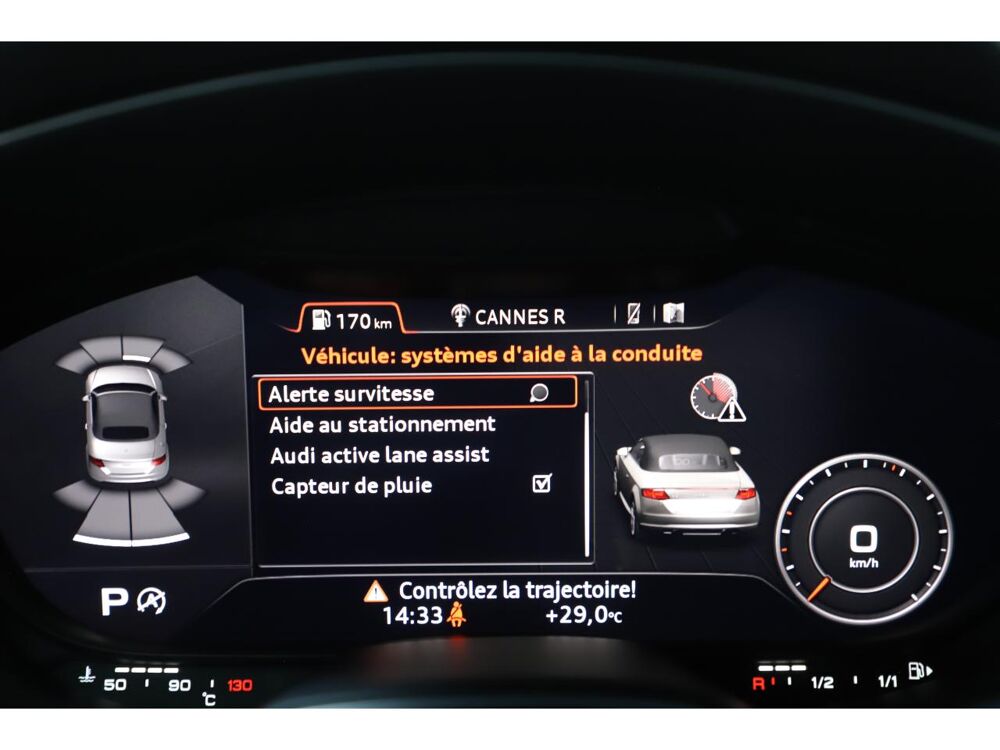 TT III Quattro 2.0 TFSI 230 S-tronic Cabriolet 2015 occasion 06550 La Roquette-sur-Siagne
