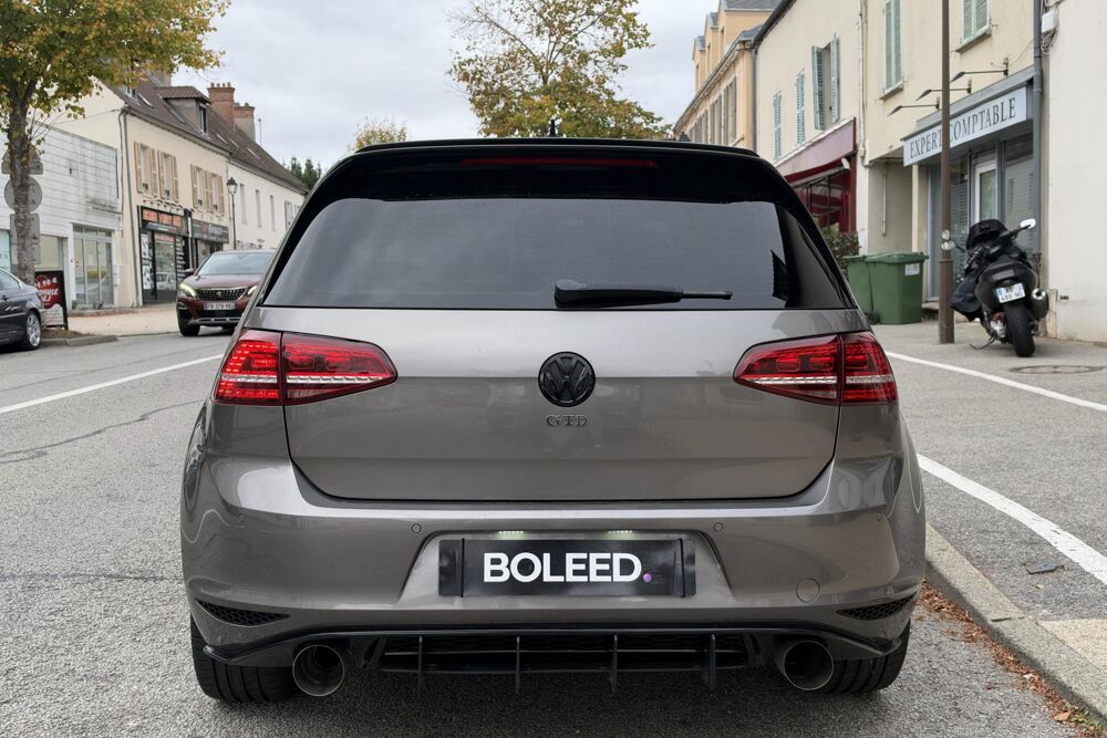 Golf 7 GTD 2.0 TDI 184 CH DSG6-CUIR-CARPLAY-GPS-X&Eacute;NON-SI&Egrave;GES CHAU 2014 occasion 78760 Jouars-Pontchartrain
