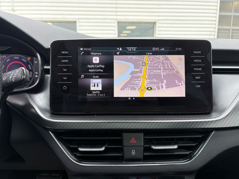 Kamiq 1.0 TSI Evo 110 BV DSG7 Monte-Carlo, cam&eacute;ra de recul, carpl 2021 occasion 31660 Bessi&egrave;res