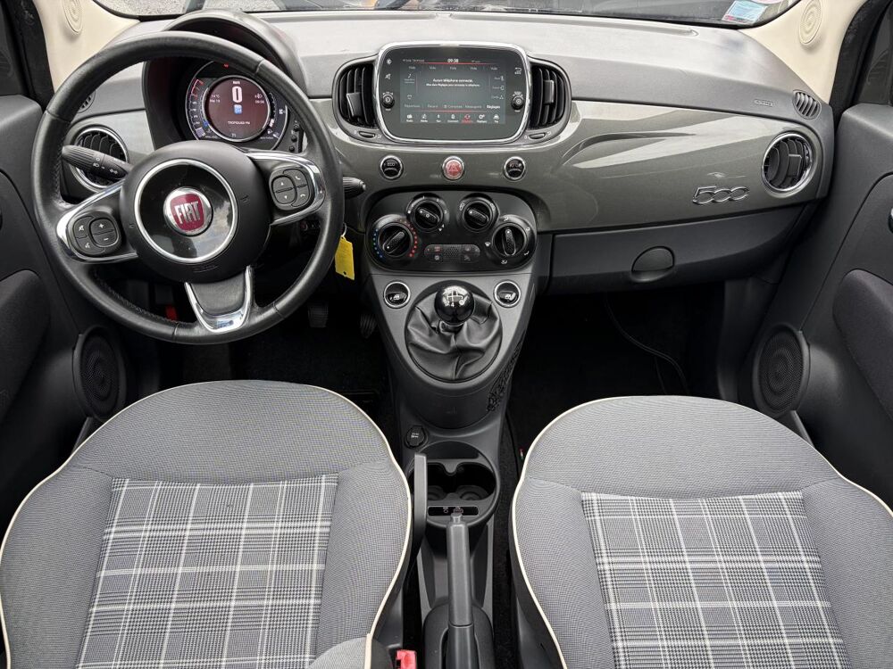 500 0.9i 85ch Turbo PHASE 2 /2017 / toit panoramique / carplay / 2017 occasion 30260 Orthoux-S&eacute;rignac-Quilhan