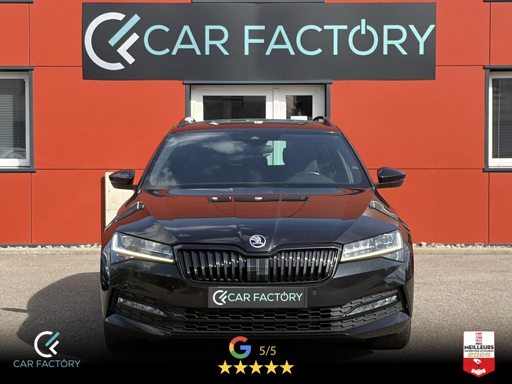 Superb 2.0 TDI 190 DSG Sportline 1&egrave;re Main Attelage Pack Hiver Matr 2020 occasion 67440 Marmoutier