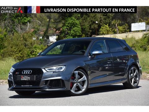 Audi RS3 Quattro 2.5 TFSI - 400 - BV S-tronic 8V SPORTBACK . PHAS 2017 occasion Mougins 06250