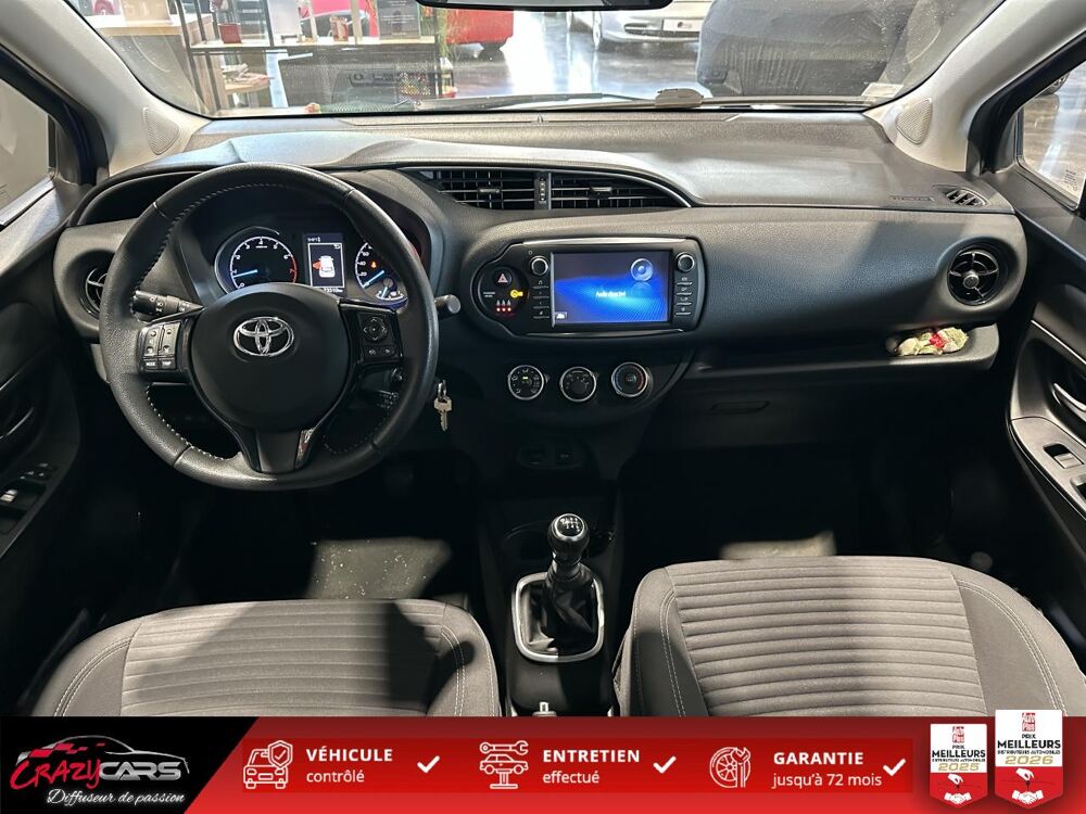 Yaris Design 1.5 - 110 VVT-i - CAM - PHARES AUTOMATIQUES - LANE AS 2018 occasion 25300 Pontarlier