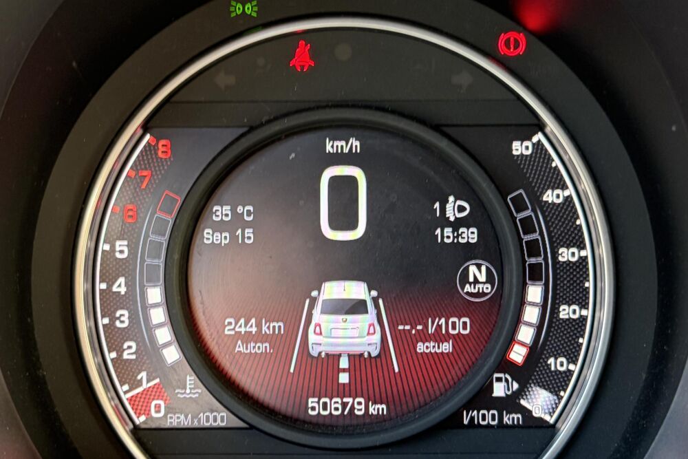 500 ABARTH 595 TURISMO 1.4 T-JET 165 CH BVA TOIT NOIR ECHAPPEMEN 2018 occasion 78760 Jouars-Pontchartrain