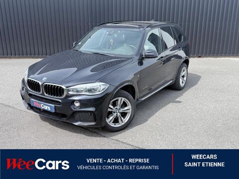 BMW X5 3.0 D 258 M-SPORT XDRIVE BVA 7pl/PANO/CUIR/ELECS/RADAR/AMBIA 2014 occasion Saint-Just-Saint-Rambert 42170