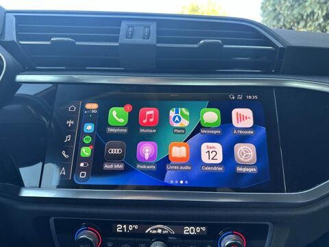 Q3 1.5 35 TFSI 150 DESIGN - CARPLAY - HAYON ELEC - SUIVI COMPLE 2020 occasion 13760 Saint-Cannat