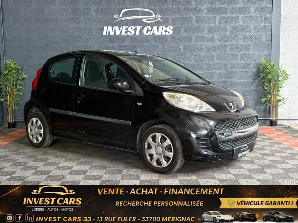 107 1.0i FINITION BLACK & SILVER - GARANTIE 6 MOIS 2009 occasion 33700 M&eacute;rignac