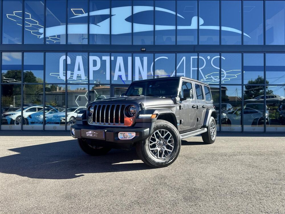Wrangler 2.0i 380CH 4xe  Unlimited Sahara GARANTIE 12 MOIS 2022 occasion 33450 Montussan