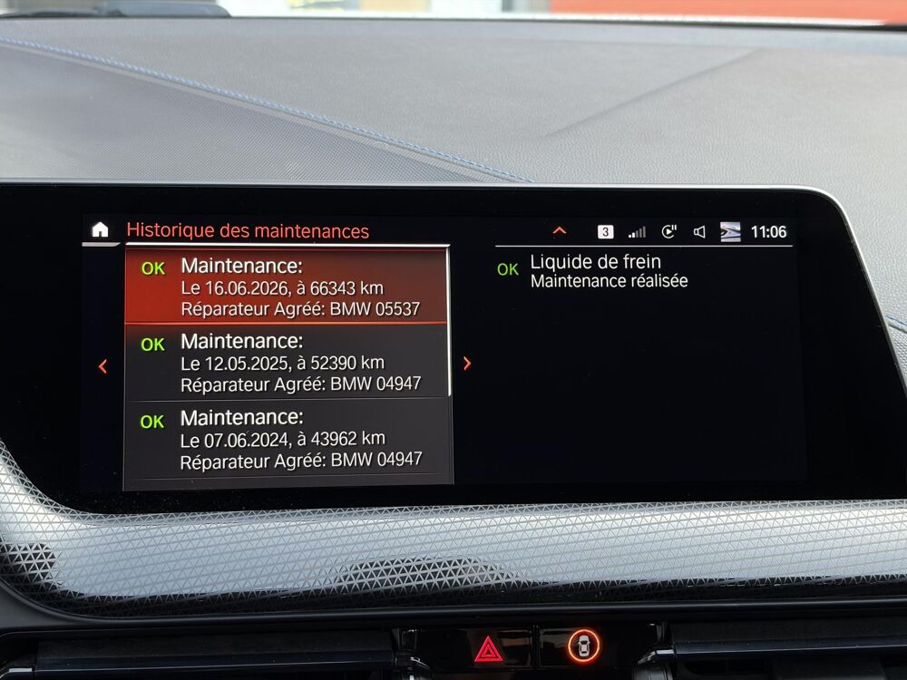 S&eacute;rie 1 Pack M Sport 2.0 120 178 ch BVA DKG Virtual Cockpit Camera G 2022 occasion 67440 Marmoutier