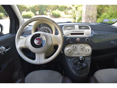 500 Cabriolet 1.2i - 69 S&S C CABRIOLET Lounge PHASE 1 2010 occasion 06250 Mougins