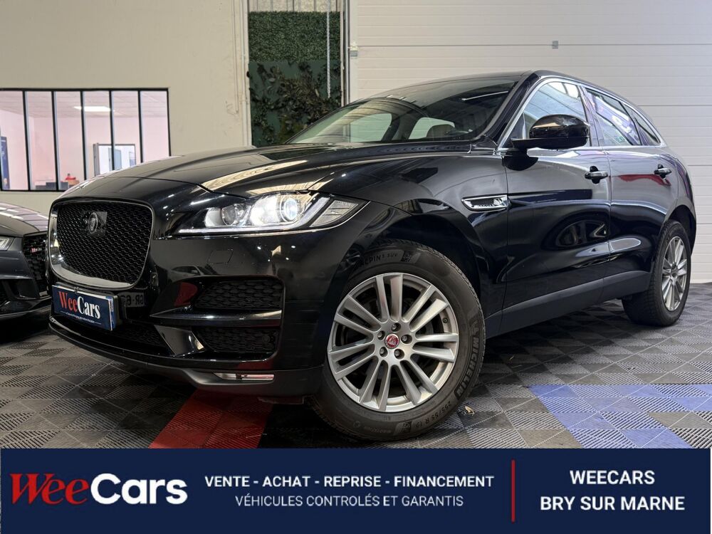 F-PACE 2.0 D 240CH AWD Prestige - Garantie 12 MOIS 2019 occasion 94360 Bry-sur-Marne