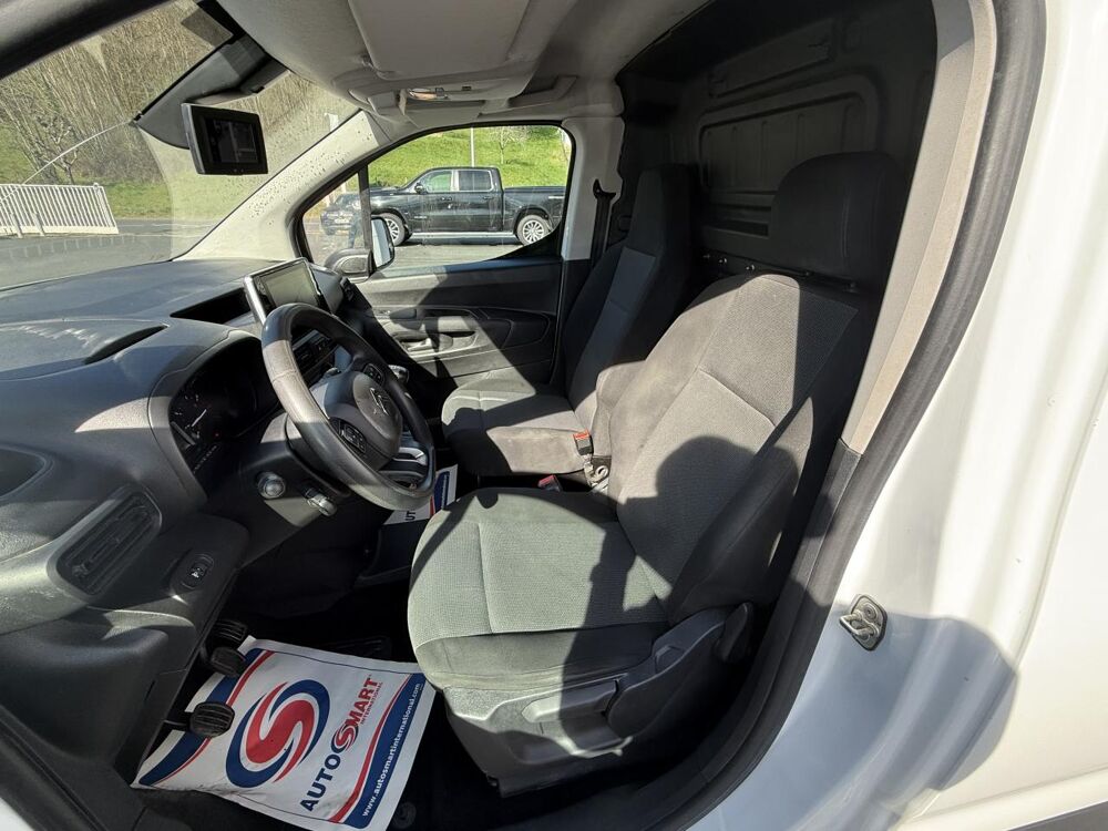 Berlingo 1.5 BlueHDI - 100 Fourgon M Driver 650 kg TVA RECUPERABLE + 2022 occasion 19100 Brive-la-Gaillarde