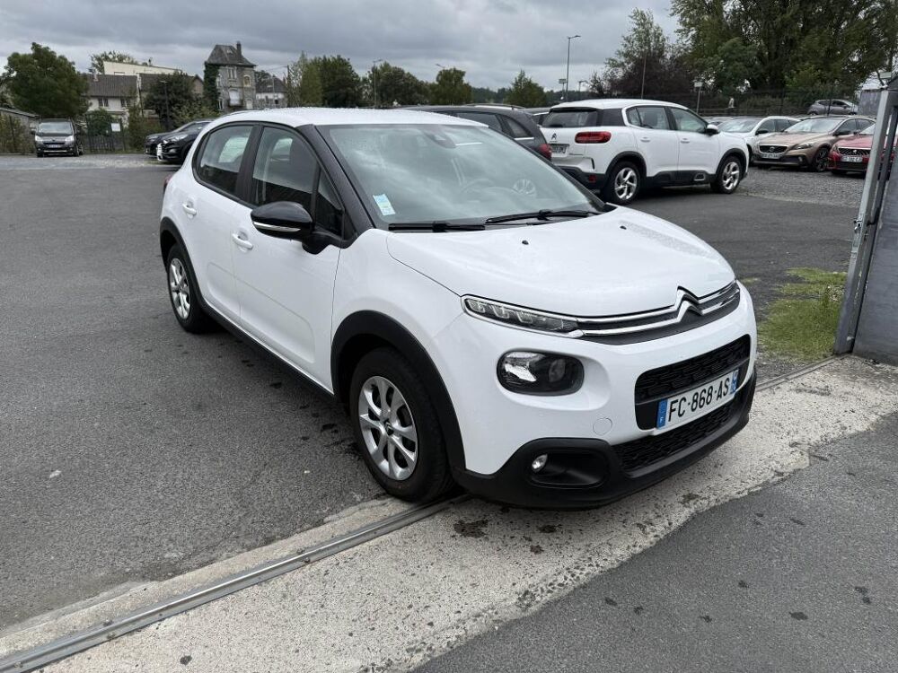 C3 1.5 BlueHDi - 100 S&S Feel gps + clim + radar AR 2018 occasion 19100 Brive-la-Gaillarde