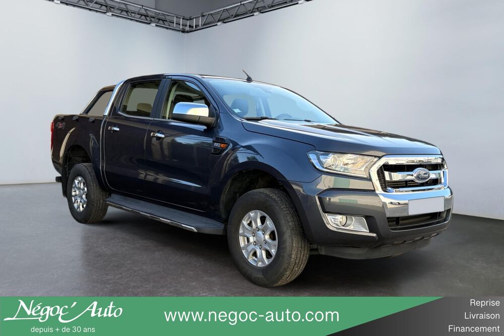 Ranger DOUBLE CABINE 2.2 TDCI 160 4X4 XLT SPORT BVM6 2017 occasion 38550 Clonas-sur-Var&egrave;ze