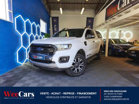 Ford Ranger SUPER CABINE 2.0 TDCI 215CH WILDTRAK 4X4 BVA - GARANTIE 12 M 2022 occasion Angoul&ecirc;me 16000