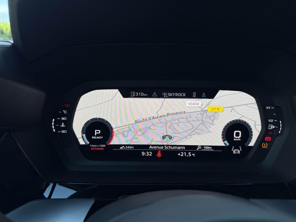 S3 SPORTBACK 8Y 310CH - CAM - B&O - SIEGES CHAUFFANTS - HAYON E 2021 occasion 13760 Saint-Cannat