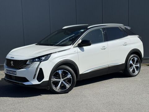 Peugeot 3008 1.5 BlueHDI 130 EAT8 GT avec GPS 10\', Cam&eacute;ra et Attelage 2023 occasion Foug&egrave;res 35300
