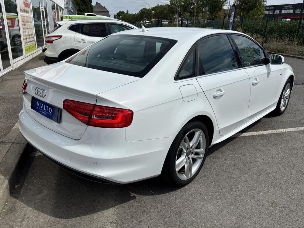 A4 LIMOUSINE S LINE 1.8 TFSI 170 - BVA Multitronic - SUIVI COMP 2013 occasion 49070 Beaucouz&eacute;