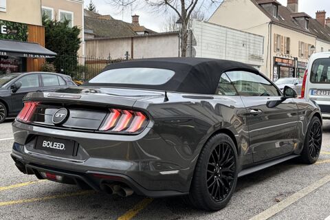 Mustang 5.0 V8 450 ceramique + echappement - cabriolet gt 2019 occasion 78760 Jouars-Pontchartrain