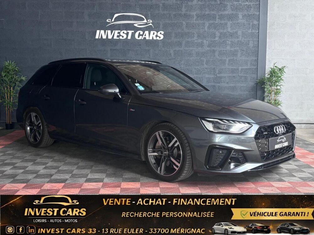 A4 Avant Quattro 3.0 V6 45 TDI 231CH BVA tiptronic S line - GAR 2019 occasion 33700 M&eacute;rignac