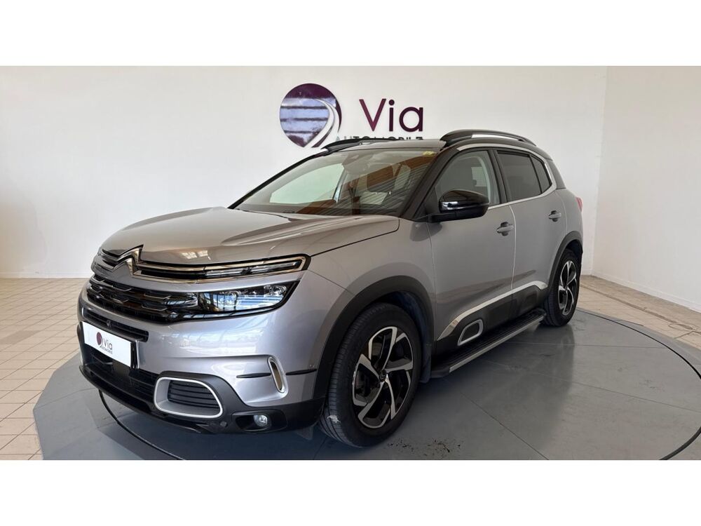 C5 aircross 1.5 130 -Shine / CARPLAY / HAYON ELEC / TOIT OUVRANT / SIEGE 2021 occasion 17600 Saujon