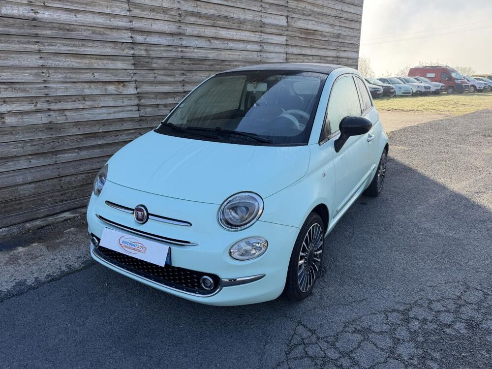 500 Cabriolet 1.2i - 69 C CABRIOLET Club PHASE 2 2016 occasion 19100 Brive-la-Gaillarde