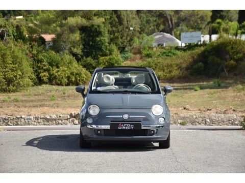 500 Cabriolet 1.2i - 69 S&S C CABRIOLET Lounge PHASE 1 2010 occasion 06250 Mougins