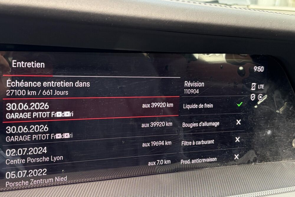 911 PORSCHE TYPE 992 CARRERA S 450 CH PDK 42 805 KM ENTRETIEN PO 2022 occasion 78760 Jouars-Pontchartrain