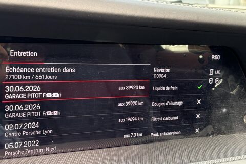 911 PORSCHE TYPE 992 CARRERA S 450 CH PDK 42 805 KM ENTRETIEN PO 2022 occasion 78760 Jouars-Pontchartrain