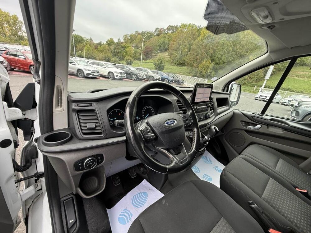 Transit Custom 2.0 EcoBlue - 130 Fourgon 280 L1H1 Trend Business TVA 2021 occasion 19100 Brive-la-Gaillarde