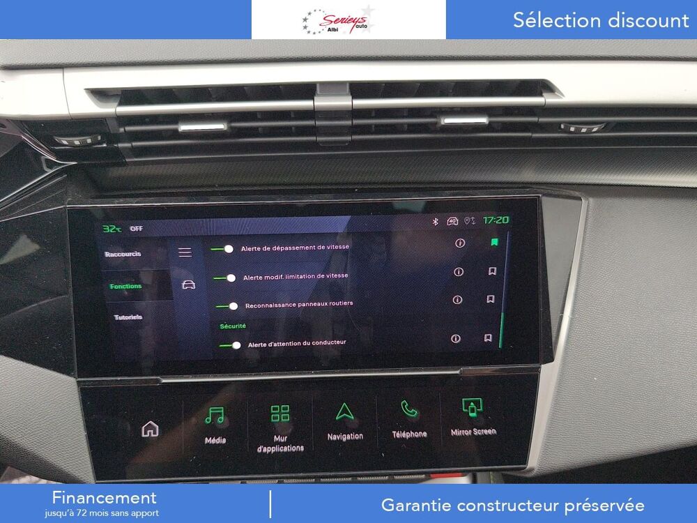 308 GT EXCLUSIVE HYBRID 145 DCS6 TOIT OUVRANT HIFI FOCAL 2026 occasion 81000 Albi