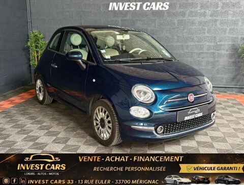 Fiat 500 1.2i 69CH Lounge Phase 2 - CARPLAY - TOI