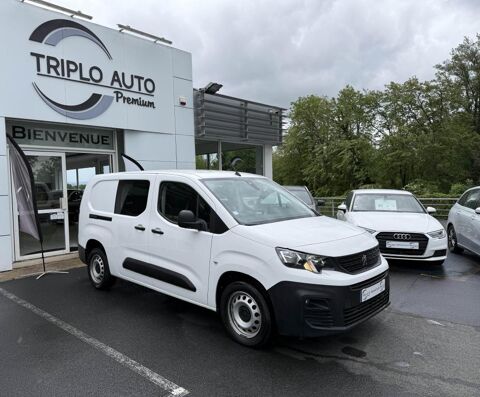 Peugeot Partner Long 5pl 950kg 1.5 BlueHDi S&S - 100  Fourgon 5pl Long TVA 2021 occasion Brive-la-Gaillarde 19100