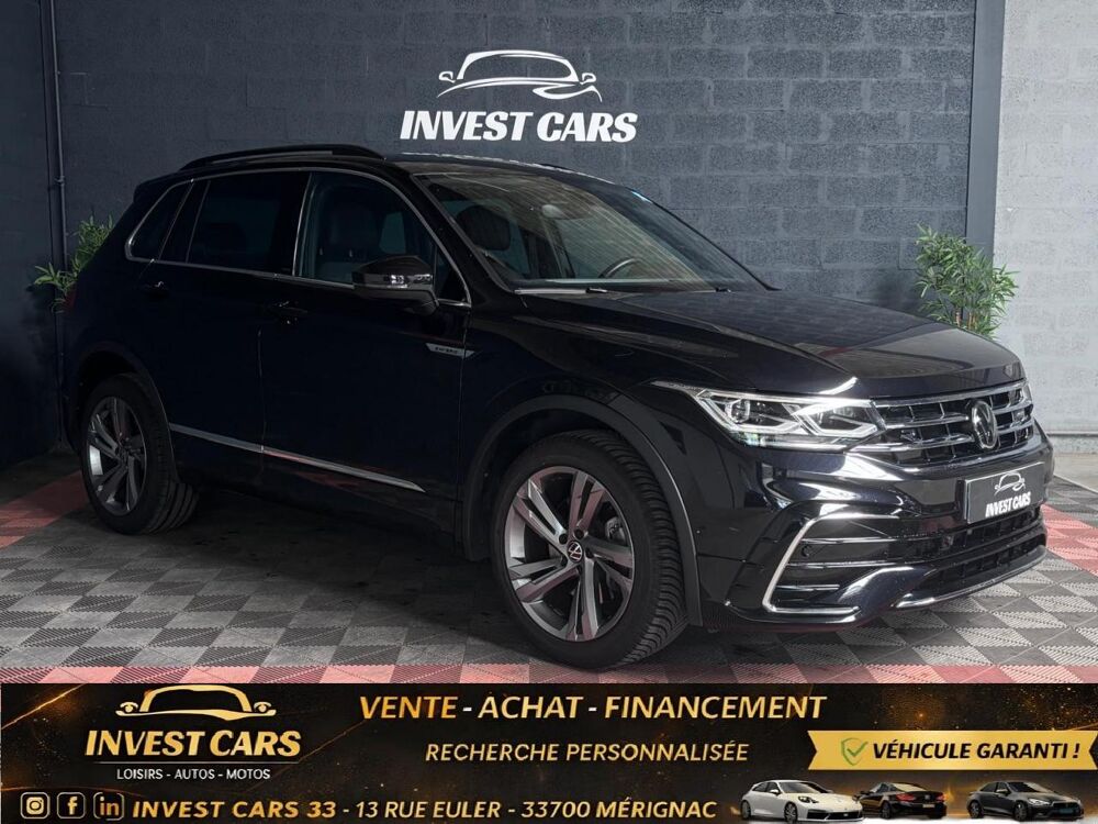 Tiguan 1.4 e-Hybrid 245CH BV DSG6 R-Line 1e main Origine FR - GARAN 2023 occasion 33700 M&eacute;rignac