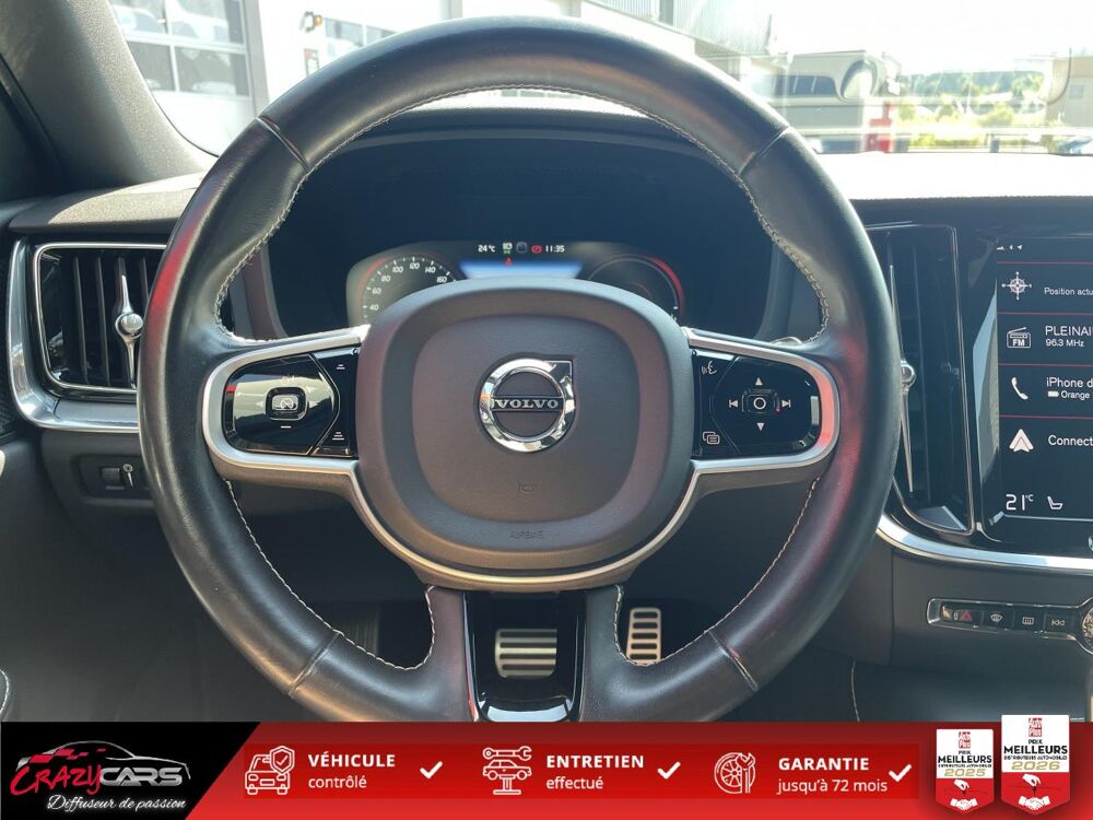 V60 R-Design T6 AWD Camera - H & K - Recharge 253 + 87 2020 occasion 25300 Pontarlier