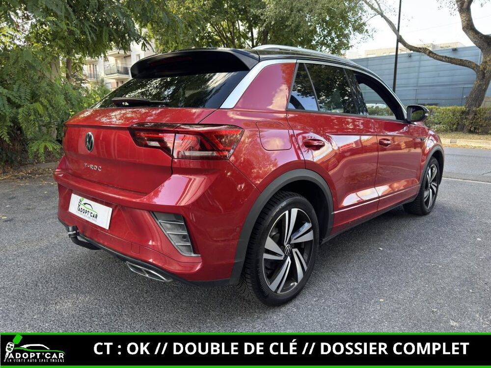 T-ROC 1.5 TSI Evo - 150 - Start&Stop - BV DSG 7 R-Line PHASE 2 2022 occasion 77185 Lognes