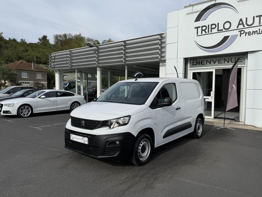 Partner M 650KG 1.5 BlueHDi - 100 3pl Fourgon Pack Asphalt Connect T 2022 occasion 19100 Brive-la-Gaillarde