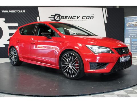 Leon Cupra 290 DSG 2.0 TSI Baquets Chauffants Brembo Camera Reg A 2017 occasion 59493 Villeneuve-d'Ascq