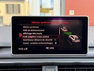 A4 Quattro S-Line 2.0 TDI 190 S-tronic Matrix LED ACC Tete haut 2019 occasion 67440 Marmoutier