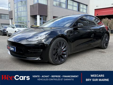 Tesla Model 3 PUP Upgrade AWD MY22 Performance 513 CH GARANTIE TESLA 203 2022 occasion Bry-sur-Marne 94360