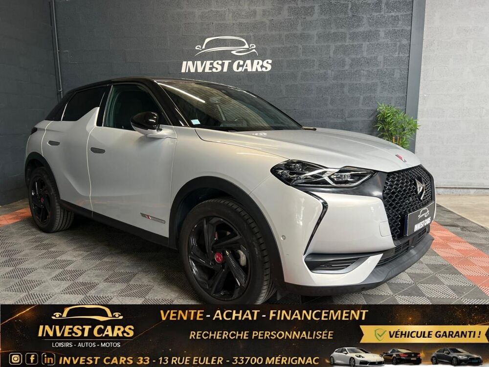 DS3 1.2i -130 BVA Performance Line - GARANTIE 6 MOIS MINIMUM 2020 occasion 33700 M&eacute;rignac