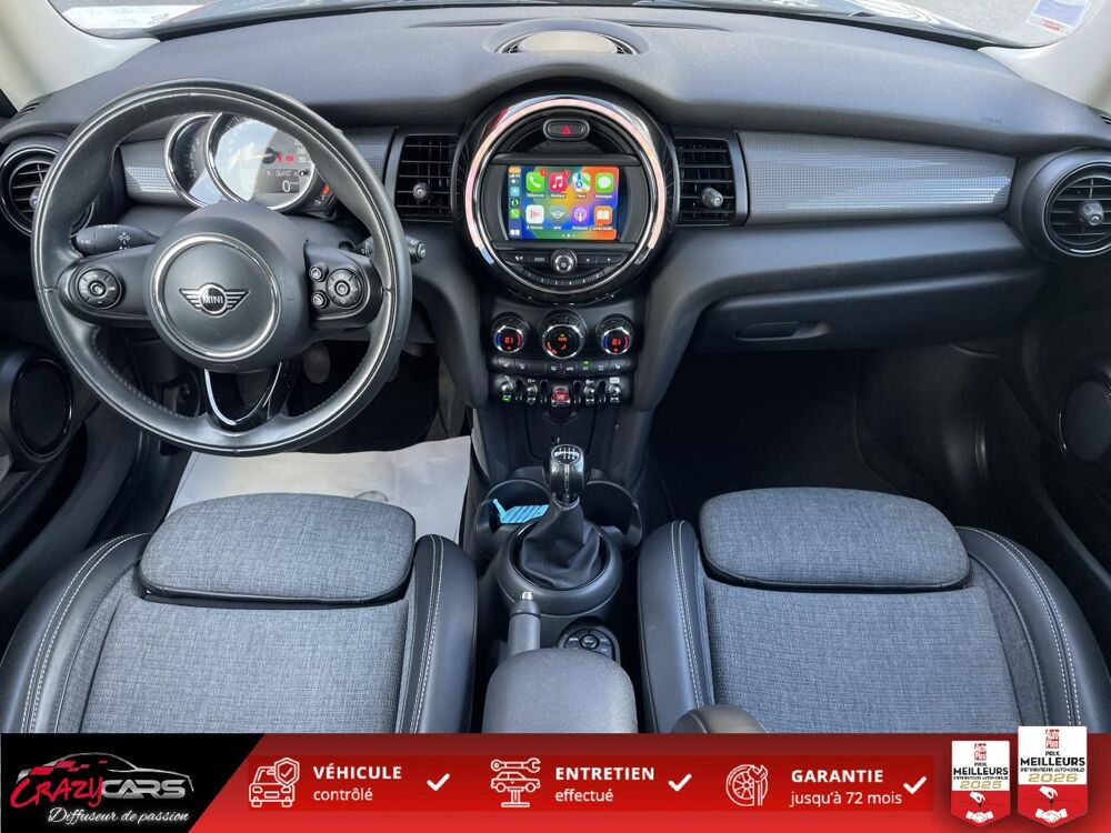 Cooper D 1.5i 136 Cooper Chili Hatch - RADAR AV/ AR - AppleCarplay 2019 occasion 25300 Pontarlier