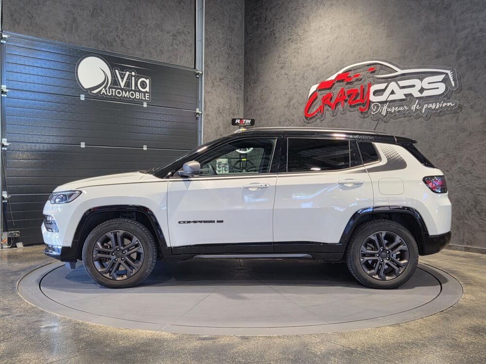 Compass 4x4 1.3 HYBRIDE - 190 - 4XE AWD Camera de recule 360 2021 occasion 25300 Pontarlier