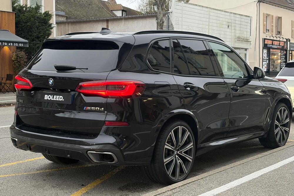 X5 BMW M50d xDrive 400ch BVA8 B&W 360&deg; Cuir Suivi BMW 2019 occasion 78760 Jouars-Pontchartrain