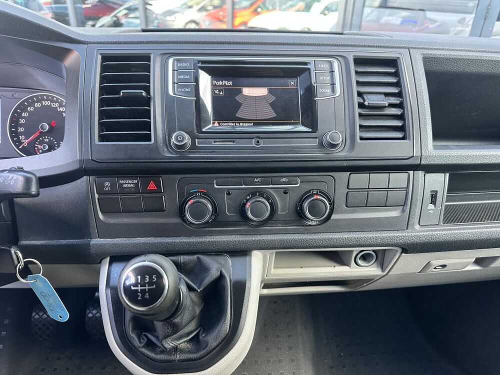 Transporter L1H1 2.6T 2.0 TDI - 102 T6 SG FOURGON Business Line - GARAN 2018 occasion 33450 Montussan