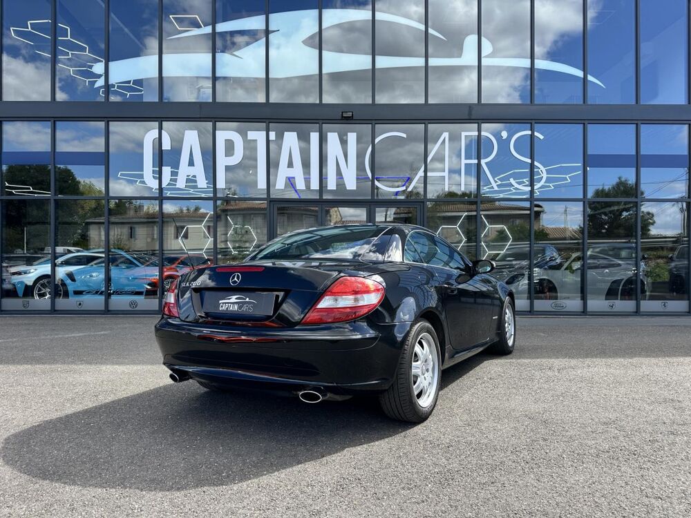 SLK 200 Kompressor - BVA CABRIOLET - BM 171 . PHASE 1 2007 occasion 33450 Montussan