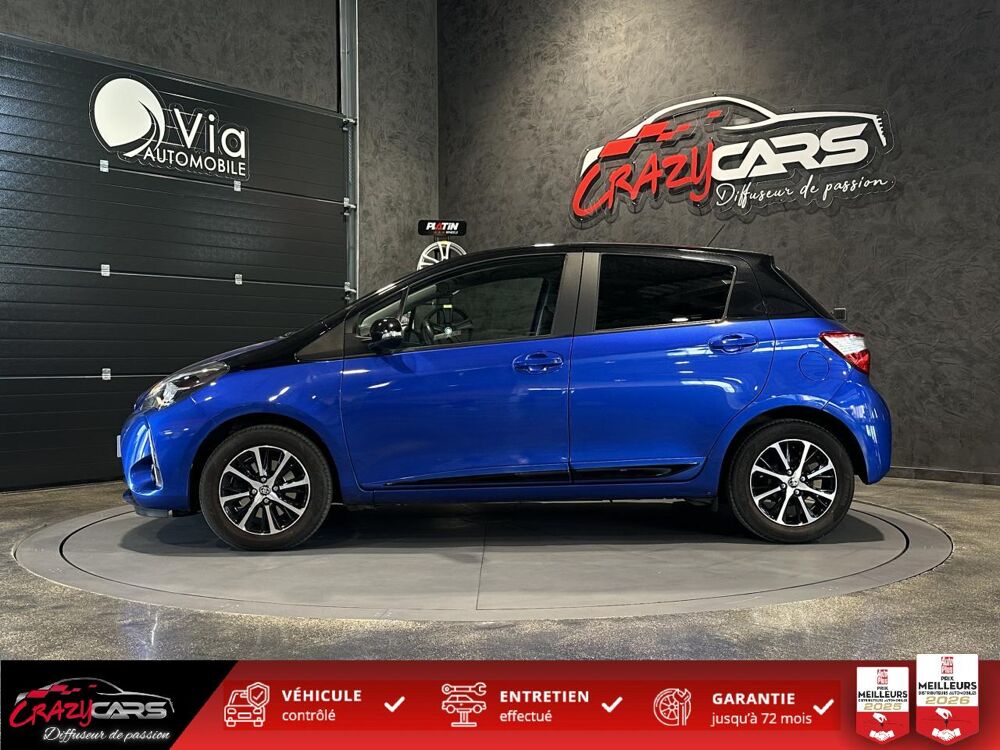 Yaris Design 1.5 - 110 VVT-i - CAM - PHARES AUTOMATIQUES - LANE AS 2018 occasion 25300 Pontarlier