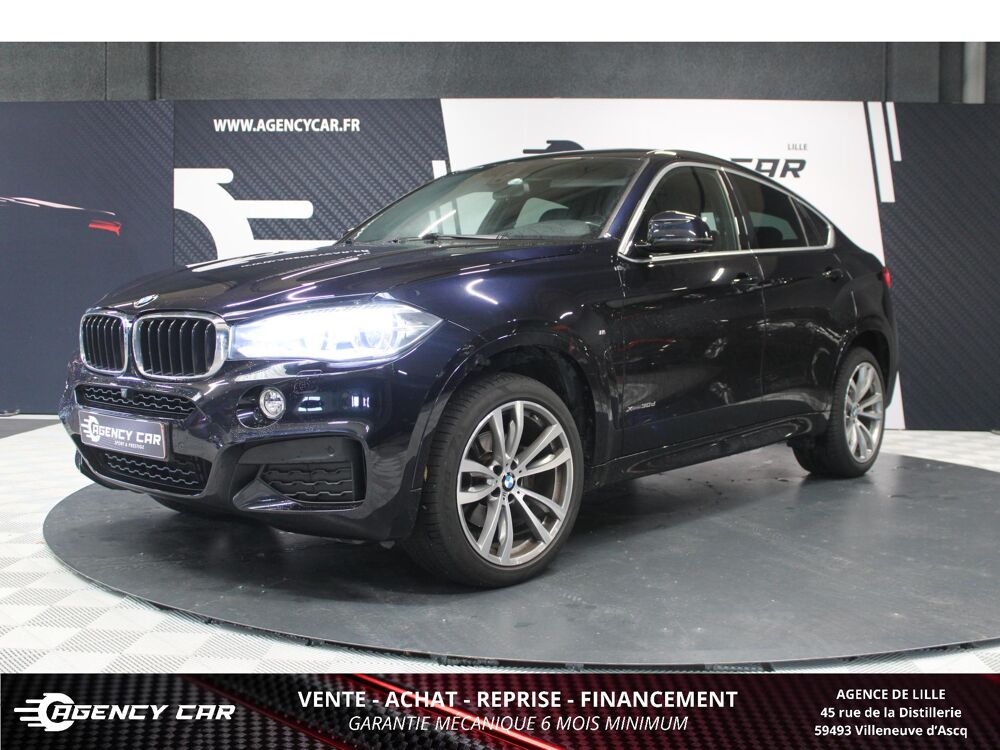 X6 xDrive 30d- PACK M - BVA -TOIT OUVRANT- SIEGES CHAUFFANTS 2018 occasion 59493 Villeneuve-d'Ascq